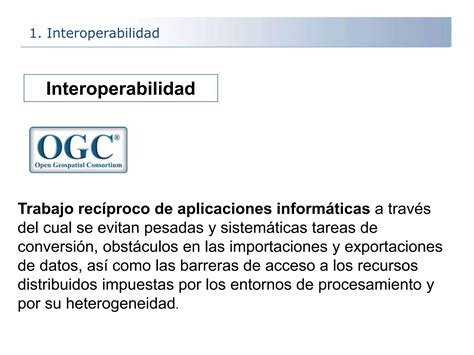 Concepto De Interoperabilidad PPT