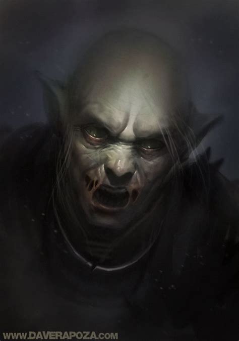 Goblin Sketch by DavidRapozaArt on deviantART | Creepy drawings, Dark ...