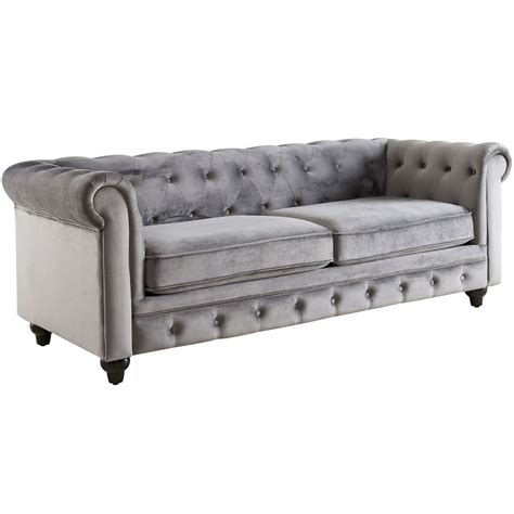 Tufted Velvet Chesterfield Sofa Atelier Yuwa Ciao Jp