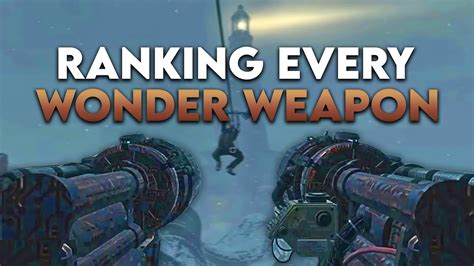 Ranking Every Zombies Wonder Weapon Youtube