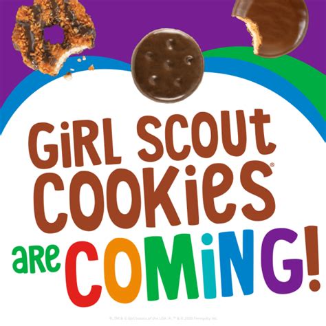 Girl Scout Cookie Time 2025 - Lorrai Nekaiser