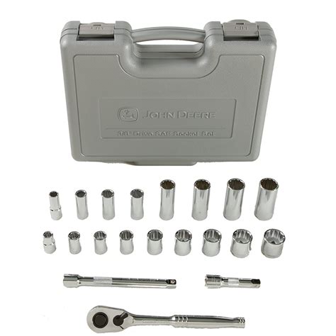 20-pc SAE 3/8" Socket Set - ShopJDParts