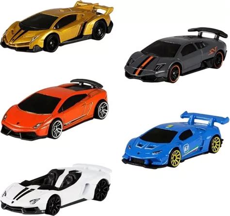 Hot Wheels 2020 5 Pack Lamborghini Veneno Huracán Murciélago Envío gratis