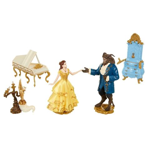 Disney Beauty And The Beast Live Action Figure Set