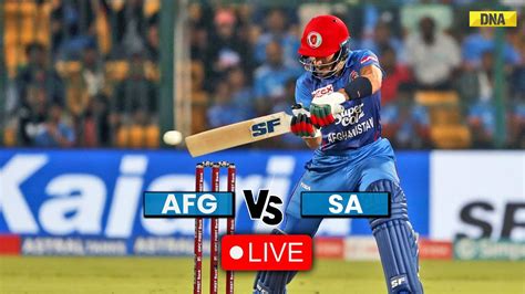 Afg Vs Sa Highlights Full Match Afghanistan Vs South Africa Live Match