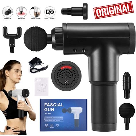 Massageador El Trico Port Til Profissional Relaxamento Corporal