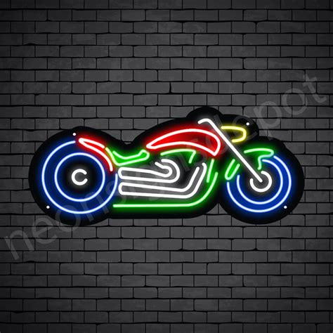 Motorcycle Neon Sign Bike Style Neon Signs Depot