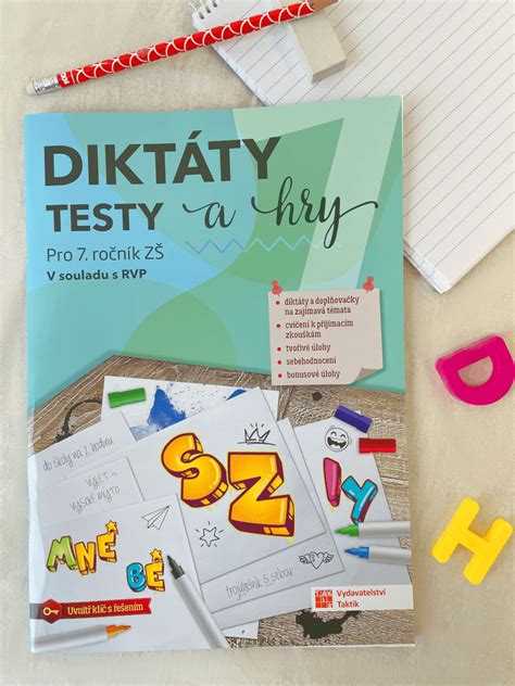 Diktáty Testy A Hry Pro 7 Ročník Etaktikcz