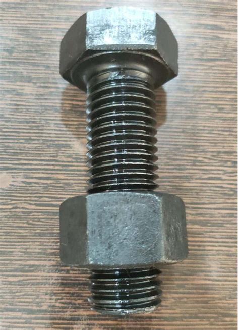 M12 12 Mm Hexagonal 3 Inch Stainless Steel Nut Bolt Diameter 4 Mm