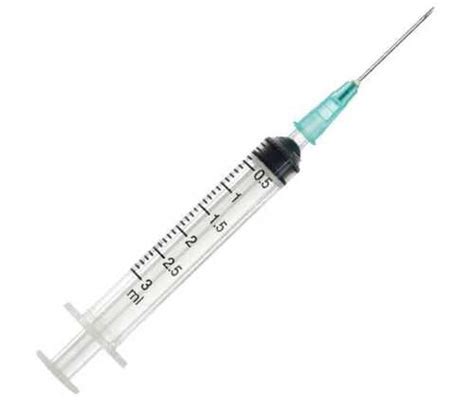 Disposable Plastic Transparent Syringe With Needle Grade: A at Best ...