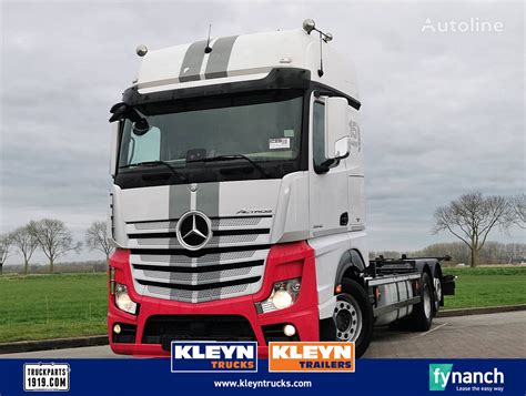 Mercedes Benz ACTROS 2542 Gigaspace Retarder Container Chassis For Sale