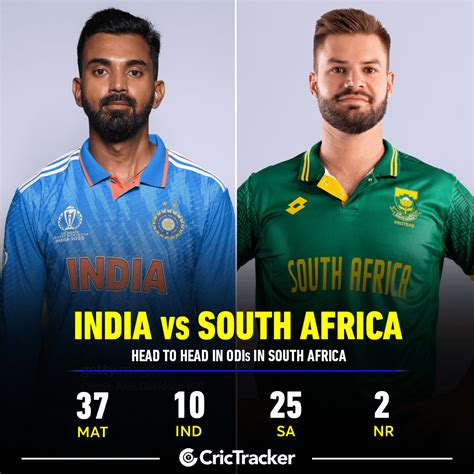 India Vs South Africa Head To Head In Odis In South Africa Rindiacricket