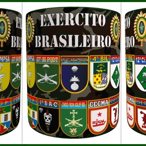 CANECA DO EXÉRCITO BRASILEIRO Elo7 Produtos Especiais