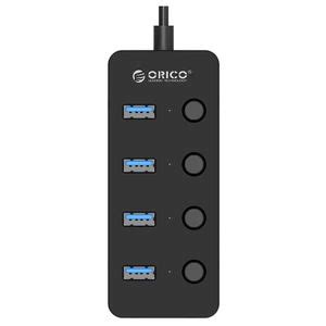 Buy Orico 4 Port USB 3 0 Portable Hub With Power Switch ORICO W9PH4 V1