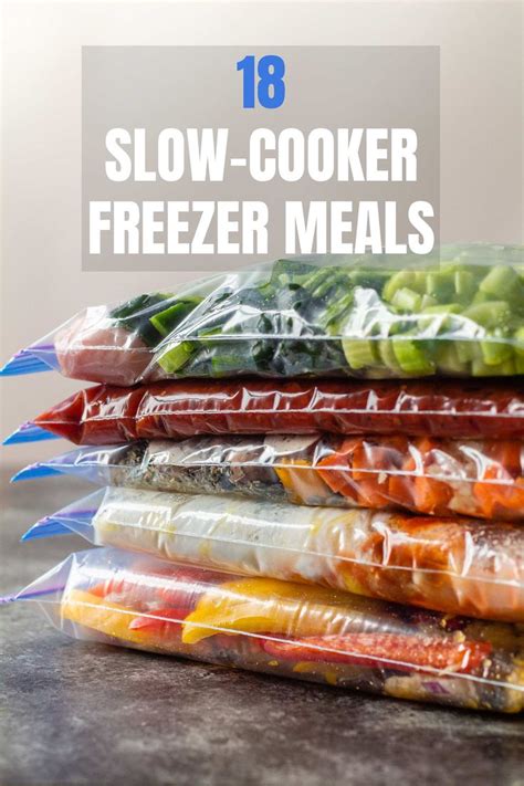 Slow-Cooker Freezer Meals Bundle | Slow cooker freezer meals ...