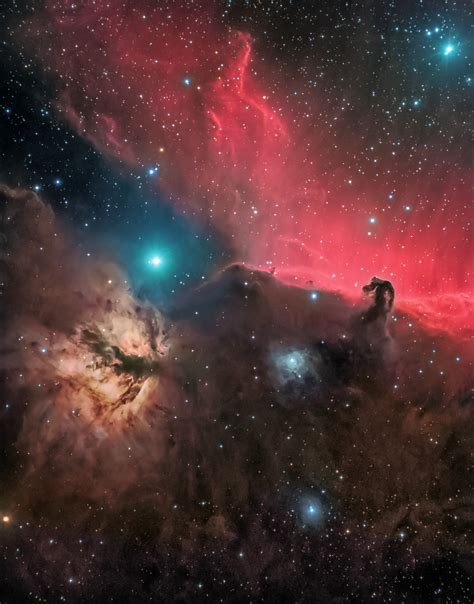 IC 434 Horsehead & Flame Nebulae