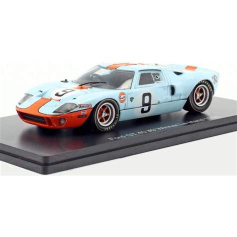 143 フォード Gt40 ガルフ ルマン24h 1968 優勝車 Ford Gt40 Gulf Winner 24h Le Mans