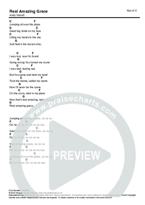 Real Amazing Grace Chords Pdf Vineyard Uk Nigel Hemming Praisecharts