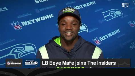 Seattle Seahawks Linebacker Boye Mafe Joins The Insiders And Previews