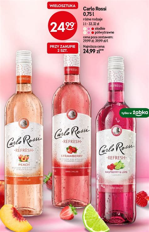 Wino P S Odkie Carlo Rossi Red Cena Promocje Opinie Sklep