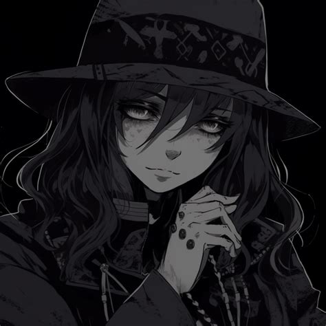 Dark Anime Character With Gothic Elements Anime Pfp Dark With Gothic