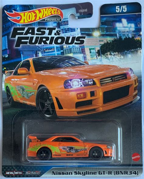 Hot Wheels Premium Nissan Skyline Gt R Bnr34 в Украине купить из