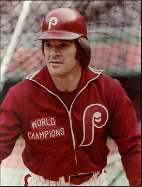 Pete Rose 1981 World Champions Phillies Baseball Phillies