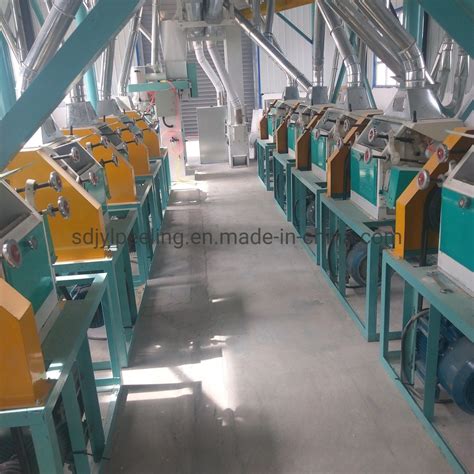 Tpd Complete Wheat Flour Milling Machine Wheat Flour Production Line