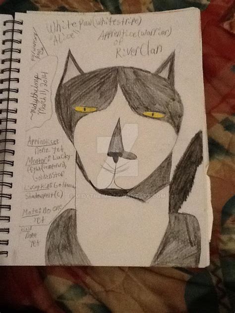 Whitestar Leader Of Riverclan By Midytheimp On Deviantart