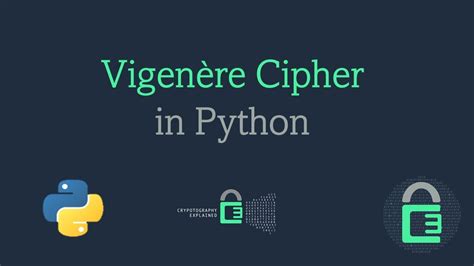 Vigenère Cipher Python YouTube