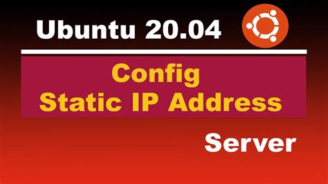 How To Set A Static Ip Address In Ubuntu Server At Isabella