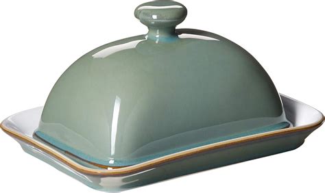 Denby Regency Green Butter Dish Uk Home And Kitchen