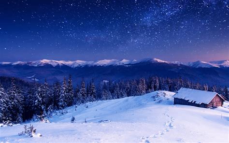 Desktop Wallpaper Hd Landscape Winter - 1920x1200 - Download HD ...