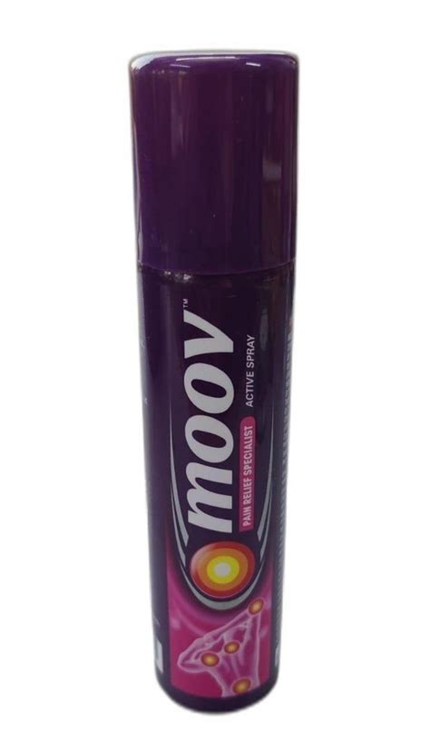 Moov Pain Relief Active Spray 50gram Bottle At Rs 200bottle In New