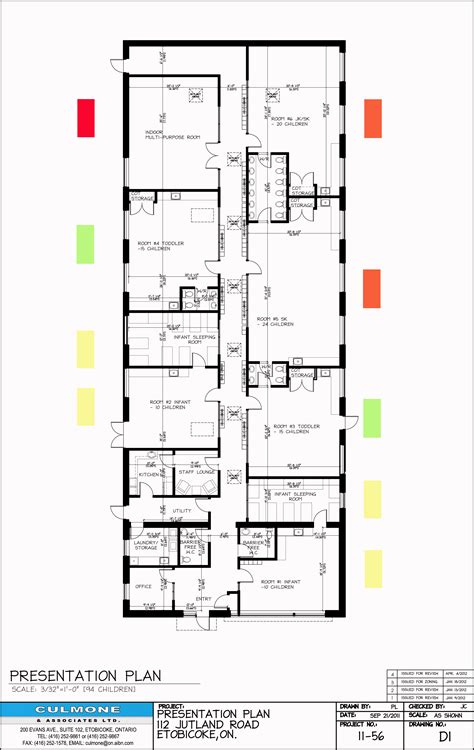 Daycare Center Floor Plans