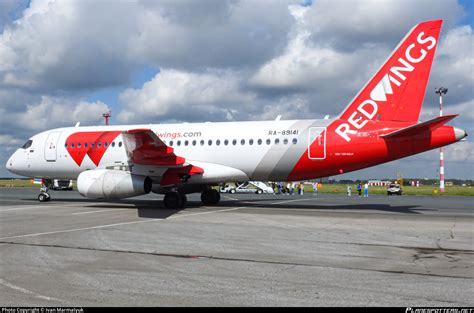 Ra Red Wings Sukhoi Superjet B Photo By Ivan Marmalyuk Id