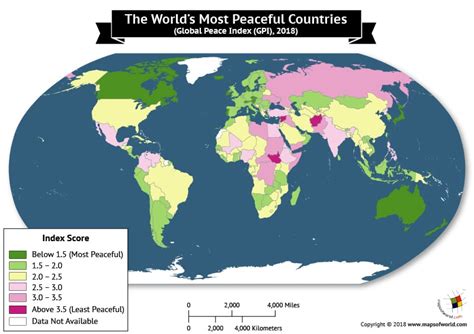 Top Most Peaceful Countries In The World