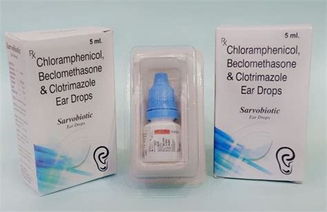 Allopathic Sarvobiotic Chloramphenicol Beclomethasone And Clotrimazole