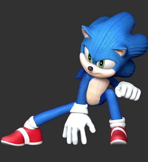 Sonic The Hedgehog 2 - 3D Model by lovemodel