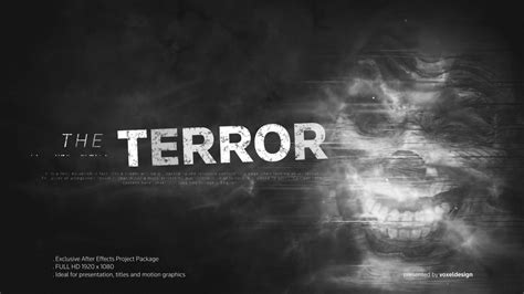 Horror Movie Title Frames Motion Graphics Template Title Frame Images