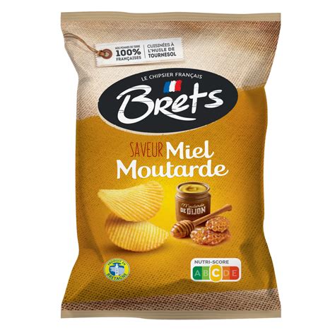 Chips Brets ondulée saveur Miel Moutarde 125g PAR10