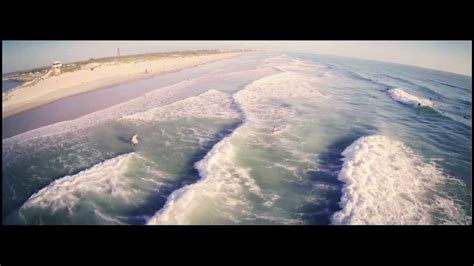 Aerial Video Of Ponce Inlet Sunrise Surfing Practice Youtube