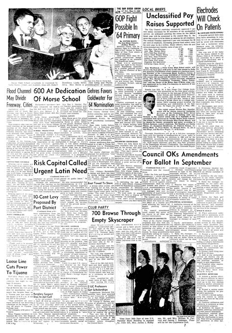 From the Archives: Morse High dedicated in 1963 - The San Diego Union