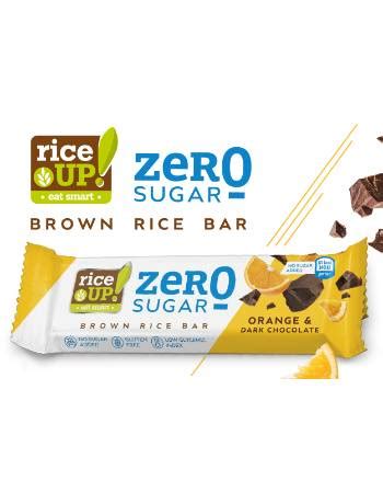 Rice Up Zero Sugar Milk Chocolate Bar G