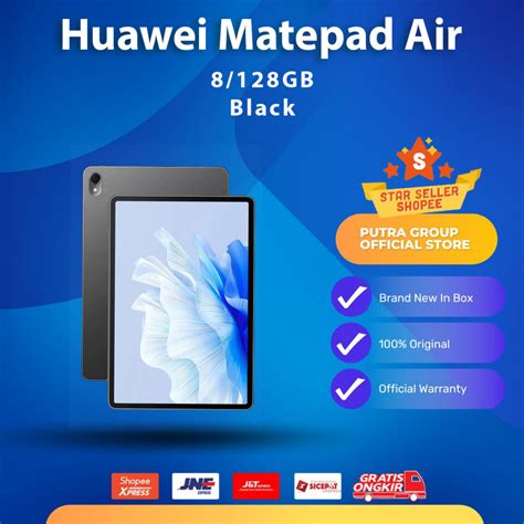 Jual RESMI Huawei Matepad Air 8 128GB 128 GB Harmony OS Black