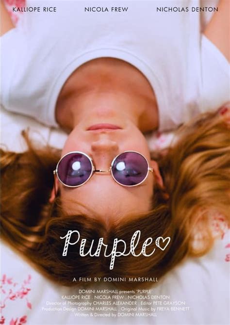 Purple — The Movie Database (TMDB)