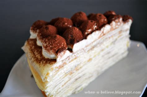 Feast Your Eyes, Man. | Tiramisu Mille Crepe Cake