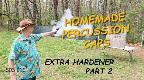 Homemade Percussion Caps Adding Extra Hardener Part 2 Youtube