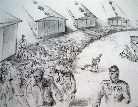 Sachsenhausen Dibujos De Los Prisioneros Campo De Concentr Flickr