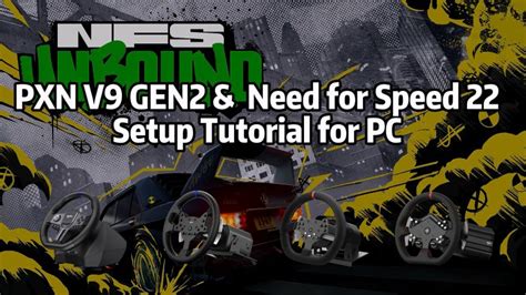 PXN V99 Gaming Steering Wheel PC Forza Horizon 5 Setup Tutorial